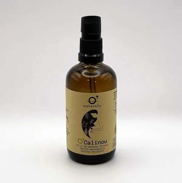 O'Calinou, huile de massage pour bébé et (future) maman, sans allergènes